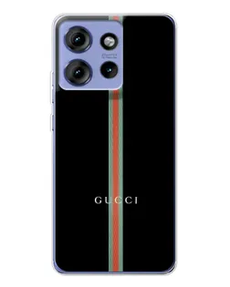Чохол для Motorola Edge 50 з картинкою «Gucci — строга лінія» Чохол для Motorola Edge 50 з картинкою «Gucci — строга лінія»