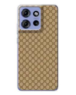 Чохол для Motorola Edge 50 з картинкою «Gucci — класичний беж» Чохол для Motorola Edge 50 з картинкою «Gucci — класичний беж»