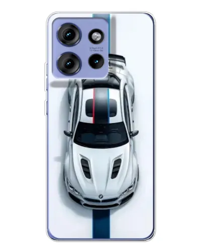 Чехол для Motorola Edge 50 с картинкой «Вид сверху — BMW M» Чехол для Motorola Edge 50 с картинкой «Вид сверху — BMW M»