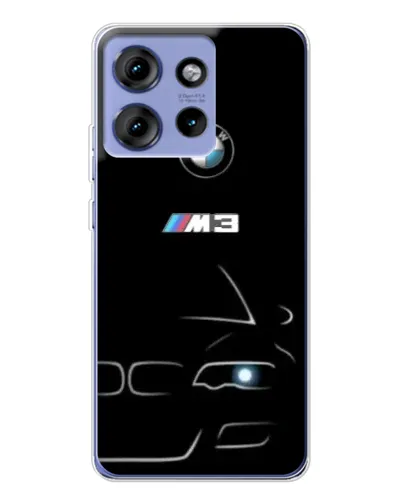 Чехол для Motorola Edge 50 с картинкой «Минималистичный принт BMW M3» Чехол для Motorola Edge 50 с картинкой «Минималистичный принт BMW M3»