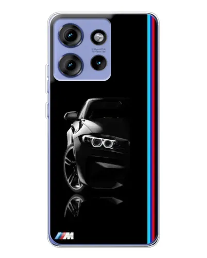 Чехол для Motorola Edge 50 с картинкой «Силуэт BMW в темноте» Чехол для Motorola Edge 50 с картинкой «Силуэт BMW в темноте»