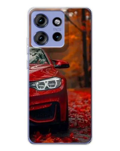 Чехол для Motorola Edge 50 с картинкой «Осенняя BMW M4» Чехол для Motorola Edge 50 с картинкой «Осенняя BMW M4»