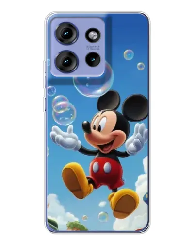 Чехол для Motorola Edge 50 с картинкой «Mickey и мыльные пузыри» Чехол для Motorola Edge 50 с картинкой «Mickey и мыльные пузыри»