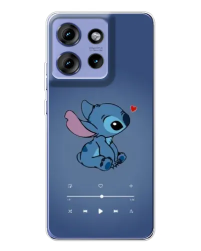 Чохол для Motorola Edge 50 з картинкою «Музичний Stitch»