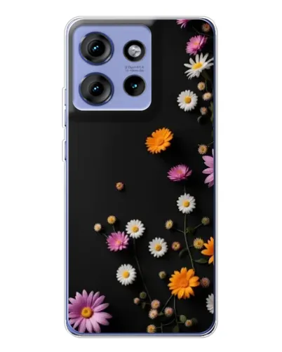 Чехол для Motorola Edge 50 с картинкой «Цветочная композиция»
