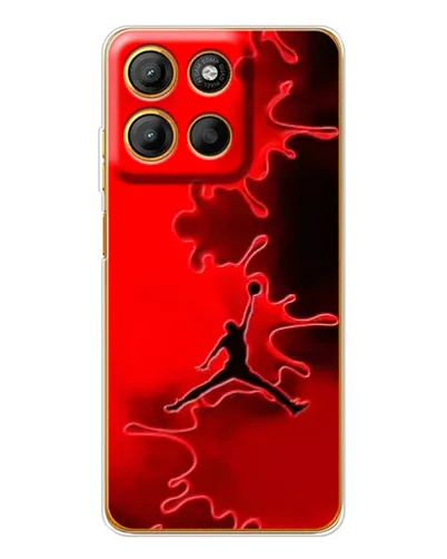 Чехол для Motorola Edge 60 Fusion с картинкой «Jordan Red Smoke» Чехол для Motorola Edge 60 Fusion с картинкой «Jordan Red Smoke»