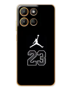 Чехол для Motorola Edge 60 Fusion с картинкой «Jordan Flight 23»