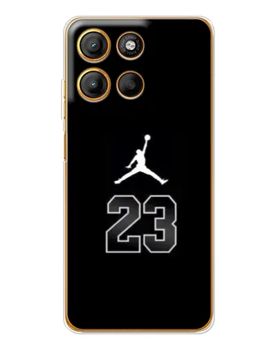 Чехол для Motorola Edge 60 Fusion с картинкой «Jordan Flight 23» Чехол для Motorola Edge 60 Fusion с картинкой «Jordan Flight 23»