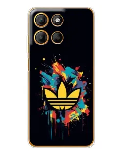 Чехол для Motorola Edge 60 Fusion с картинкой «Adidas Splash»
