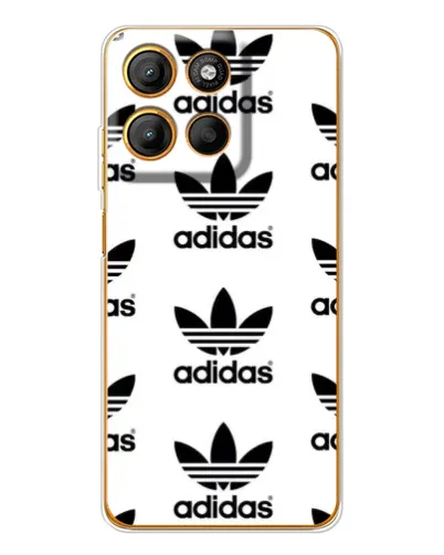 Чехол для Motorola Edge 60 Fusion с картинкой «Adidas Pattern»