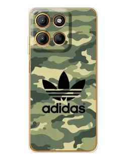 Чехол для Motorola Edge 60 Fusion с картинкой «Милитари стиль Adidas»