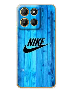 Чехол для Motorola Edge 60 Fusion с картинкой «Голубое дерево Nike»