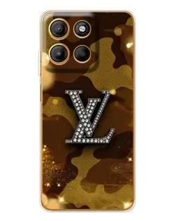 Чехол для Motorola Edge 60 Fusion с картинкой «Камуфляжный Louis Vuitton»