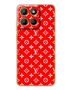 Чехол для Motorola Edge 60 Fusion с картинкой «Яркий паттерн LV»