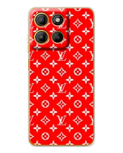 Чехол для Motorola Edge 60 Fusion с картинкой «Яркий паттерн LV» Чехол для Motorola Edge 60 Fusion с картинкой «Яркий паттерн LV»