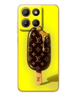Чехол для Motorola Edge 60 Fusion с картинкой «Мороженое от LV»