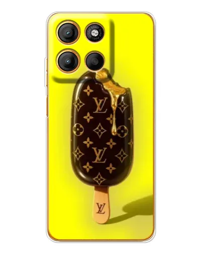 Чехол для Motorola Edge 60 Fusion с картинкой «Мороженое от LV» Чехол для Motorola Edge 60 Fusion с картинкой «Мороженое от LV»
