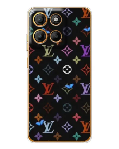 Чехол для Motorola Edge 60 Fusion с картинкой «Цветная монограмма LV» Чехол для Motorola Edge 60 Fusion с картинкой «Цветная монограмма LV»