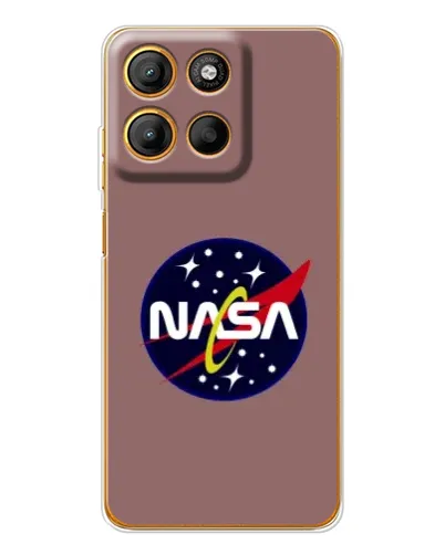 Чохол для Motorola Edge 60 Fusion з картинкою «NASA — ретро космос»