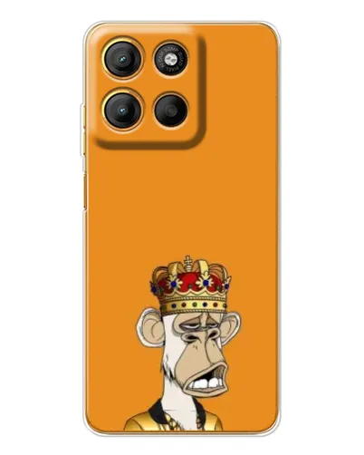 Чехол для Motorola Edge 60 Fusion с картинкой «Золотая обезьяна Bored Ape» Чехол для Motorola Edge 60 Fusion с картинкой «Золотая обезьяна Bored Ape»