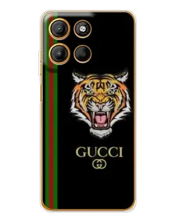 Чехол для Motorola Edge 60 Fusion с картинкой «Тигр Gucci»
