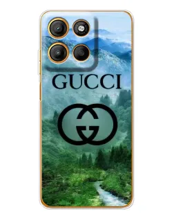 Чехол для Motorola Edge 60 Fusion с картинкой «Gucci — горный пейзаж»