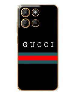 Чехол для Motorola Edge 60 Fusion с картинкой «Gucci — красный пояс»