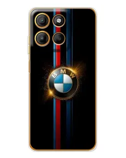 Чехол для Motorola Edge 60 Fusion с картинкой «BMW M-Power неон»