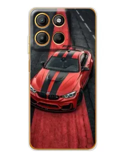Чехол для Motorola Edge 60 Fusion с картинкой «BMW на красной дорожке»