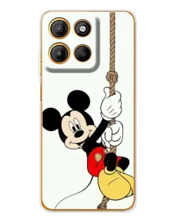 Чехол для Motorola Edge 60 Fusion с картинкой «Mickey на канате»