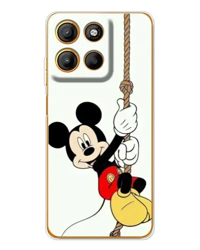 Чехол для Motorola Edge 60 Fusion с картинкой «Mickey на канате»