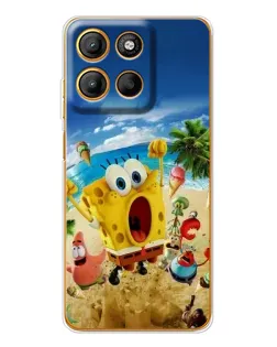 Чехол для Motorola Edge 60 Fusion с картинкой «Развлечения на пляже»
