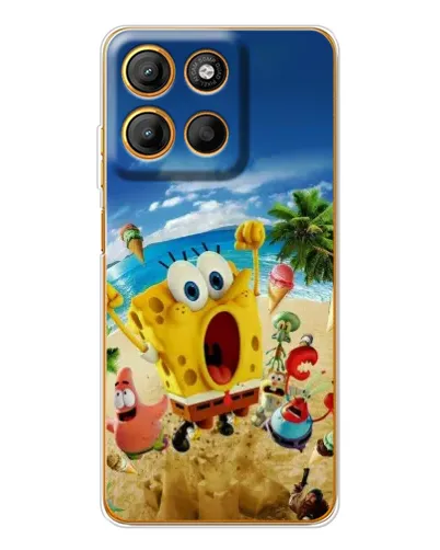 Чехол для Motorola Edge 60 Fusion с картинкой «Развлечения на пляже»