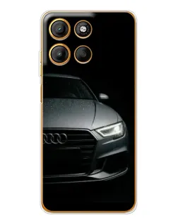 Чехол для Motorola Edge 60 Fusion с картинкой «Audi — детализация кузова»
