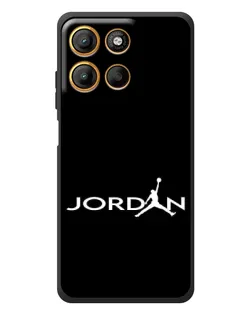 Чохол для Motorola Edge 60 Neo з картинкою «Jordan White Logo»