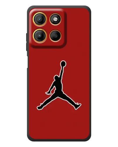 Чохол для Motorola Edge 60 Neo з картинкою «Jordan Red Back»