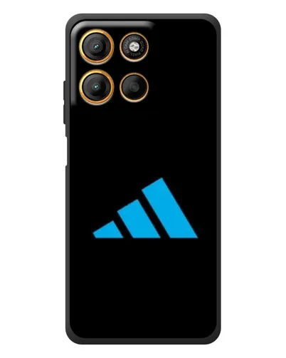 Чехол для Motorola Edge 60 Neo с картинкой «Adidas Cyan Logo» Чехол для Motorola Edge 60 Neo с картинкой «Adidas Cyan Logo»