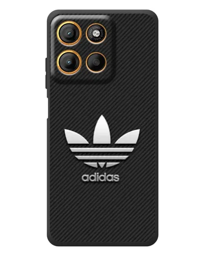Чехол для Motorola Edge 60 Neo с картинкой «Adidas Карбоновая текстура» Чехол для Motorola Edge 60 Neo с картинкой «Adidas Карбоновая текстура»