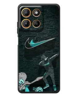 Чохол для Motorola Edge 60 Neo з картинкою «Спортивний арт Nike»