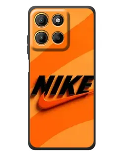 Чохол для Motorola Edge 60 Neo з картинкою «Помаранчевий драйв Nike»