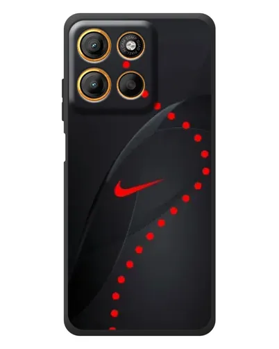 Чохол для Motorola Edge 60 Neo з картинкою «Абстрактний дизайн Nike»
