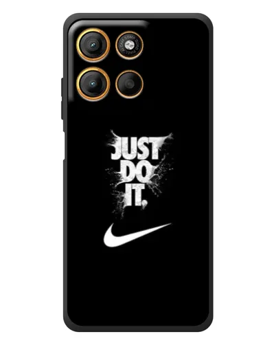 Чохол для Motorola Edge 60 Neo з картинкою «Текстовий принт Nike»