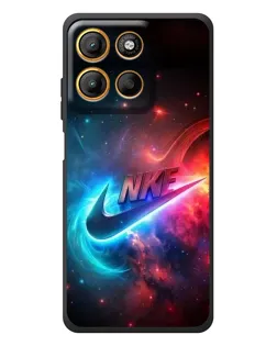 Чохол для Motorola Edge 60 Neo з картинкою «Вогняний логотип Nike»