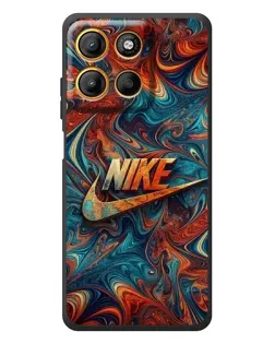 Чохол для Motorola Edge 60 Neo з картинкою «Nike в абстракції»