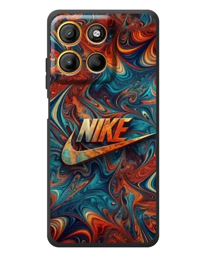 Чохол для Motorola Edge 60 Neo з картинкою «Nike в абстракції»