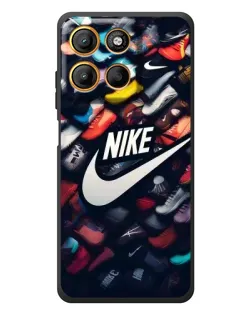 Чохол для Motorola Edge 60 Neo з картинкою «Колекція кросівок Nike»