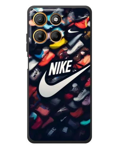 Чохол для Motorola Edge 60 Neo з картинкою «Колекція кросівок Nike»