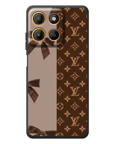 Чохол для Motorola Edge 60 Neo з картинкою «Louis Vuitton — банти»