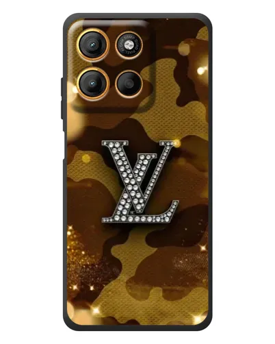 Чохол для Motorola Edge 60 Neo з картинкою «Камуфляжний Louis Vuitton»