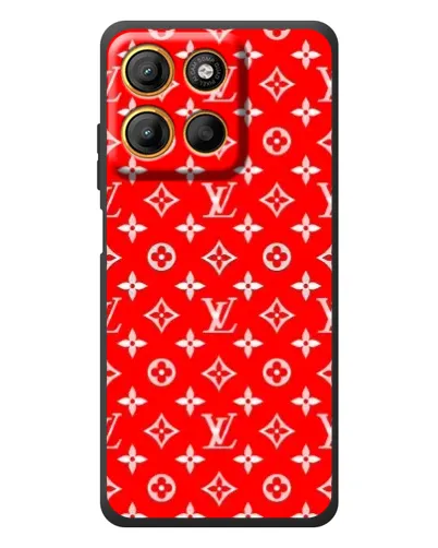 Чохол для Motorola Edge 60 Neo з картинкою «Яскравий паттерн LV»